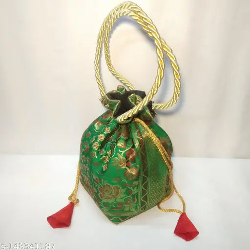 Exquisite pouch Bags with Square Base
